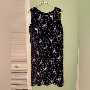 Vintage Sani-Sani Stone Moon and Star Dress